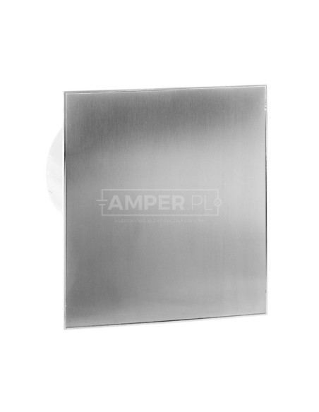 Wentylator wyciągowy fi 100 14W 94m3/h 230V IPX4 stal wył. czasowy TRAX E00 WTI100T