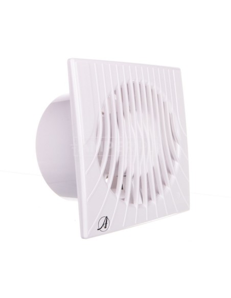 Wentylator wyciągowy fi 120 17W 150m3/h 230V IPX4 biały wył. czasowy, czujnik wilgoci E0007848W WA120H