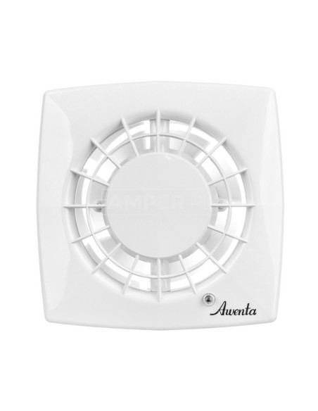 Wentylator wyciągowy fi 100 14W 105m3/h 230V IPX4 biały VEGA WGB100