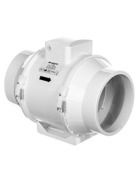 Wentylator kanałowy fi 160 230V 552m3/h 60W o przepływie mieszanym 160mm TT160
