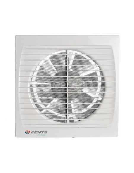 Wentylator osiowy fi 150 230V 20W 240m3/h 33dB cichy łożyska kulowe wyłącznik czasowy plus higrostat 150SILENTA-STHL