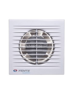 Wentylator osiowy fi 100 230V 5,6W 78m3/h 26dB cichy łożyska kulowe wyłącznik sznurkowy 100SILENTA-SVL