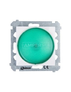 Simon 54 Sygnalizator świetlny LED zielone światło biały DSS3.01/11