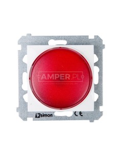 Simon 54 Sygnalizator świetlny LED czerwone światło biały DSS2.01/11