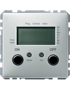 Merten System D Łącznik czasowy stal szlachetna MTN584046