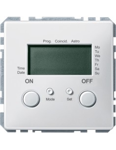 Merten System D Łącznik czasowy biały polarny MTN584019