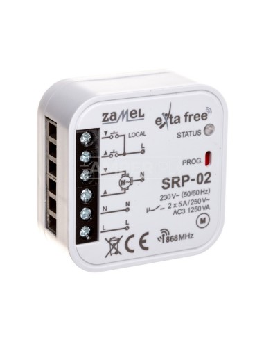 Sterownik rolet dopuszkowy SRP-02 EXF10000079