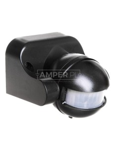 Czujnik ruchu 1200W 180 stopni IP44 czarny OR-CR-201/B