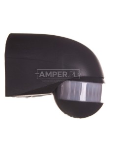 Detektor ruchu na podczerwień PIR 180 stopni IP44 12m antracyt 1171900