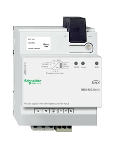 Zasilacz KNX REG-K/320mA do zasilacza awaryjnego REG i akumulatora, j-sz MTN683832