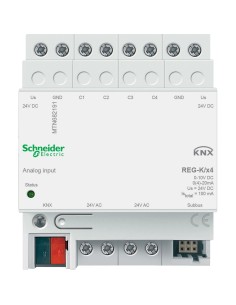 Wejście analogowe REG-K poczwórne, jasnoszary MTN682191