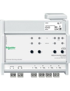 Uniwersalny aktor ściemniający REG-K/4x230/150 W, jasnoszary MTN649315