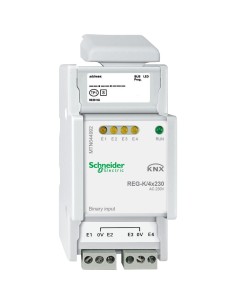 Wejście binarne REG-K/4x230, jasnoszary MTN644992