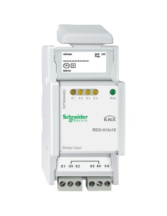 Wejście binarne REG-K/4x10, jasnoszary MTN644492