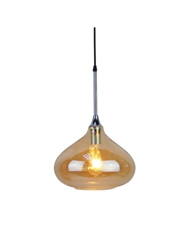 Lampa Wisząca VT-7281 E27 Max. 60W Modern Amber 3886