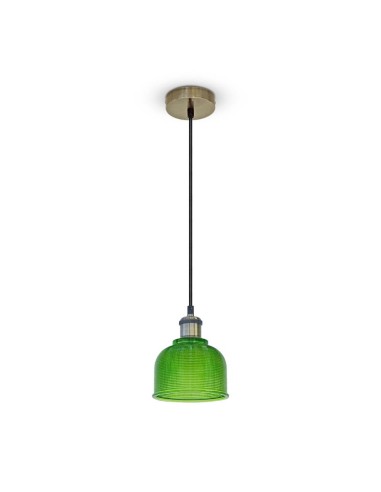 Lampa Wisząca VT-7150 E27 Max. 60W Zielona 3734