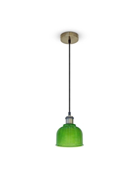 Lampa Wisząca VT-7150 E27 Max. 60W Zielona 3734