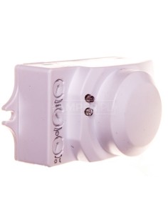 Czujnik ruchu biały 12min 45-2000lx DRM-01-24V