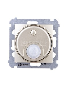 Simon 54 Łącznik z czujnikiem ruchu i przekaźnikiem złoty mat DCR10P.01/44