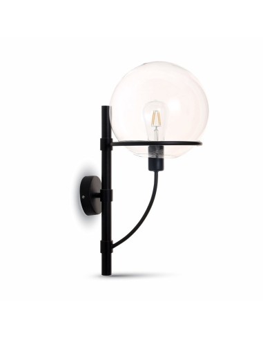 Lampa Ścienna VT-7226 E27 Max. 60W Transparentna 3864