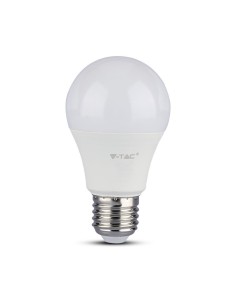 Żarówka LED VT-2099 9W E27 A60 6400K 806lm A+ 200st. 7262