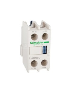 Styk pomocniczy 2R montaż czołowy LADN02