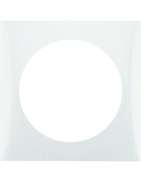 Integro Flow Ramka 1-krotna, biały, połysk 918272509 Berker Hager