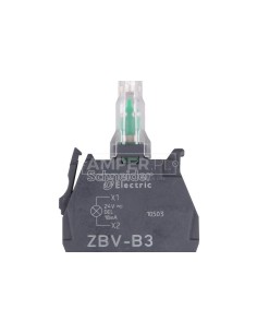 Zestaw świetlny z diodą LED zielony 24V AC/DC ZBVB3