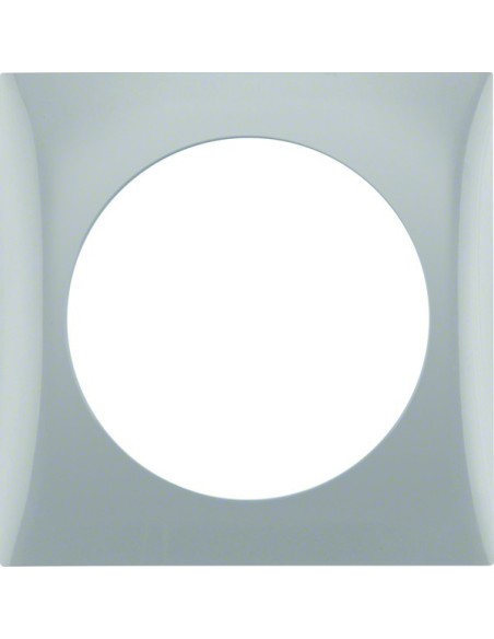 Integro Flow Ramka 1-krotna, szary, połysk 918272507 Berker Hager