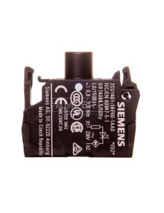 Oprawka z LED biała 230V AC montaż czołowy Sirius ACT 3SU1401-1BF60-1AA0