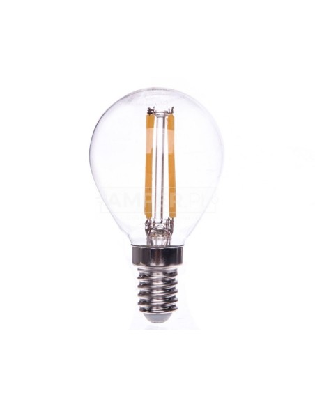 Żarówka LED 4W E14 G45 400lm 3000K GLOBE FILAMENT Z74230