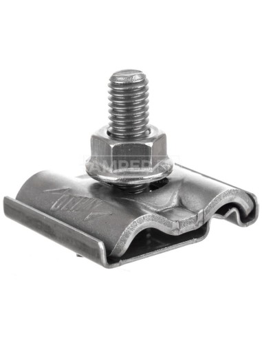 Zacisk uziemiający UNI M8 do drutu/ przewodu PE 4-50 mm2 NIRO 540250