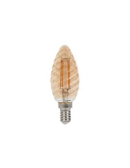 Żarówka Dekoracyjna LED FILAMENT VT-1948 4W E14 CANDLE 2200K 350lm A+ 300st. 7115