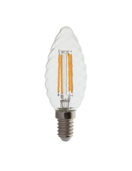 Żarówka Dekoracyjna LED FILAMENT VT-1985D 4W E14 CANDLE 2700K 400lm A+ 300st. Ściemnianie 4367