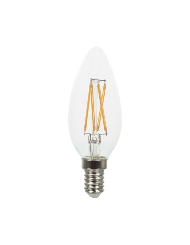 Żarówka Dekoracyjna LED FILAMENT VT-1986 4W E14 CANDLE 2700K 400lm A+ 300st. 4301