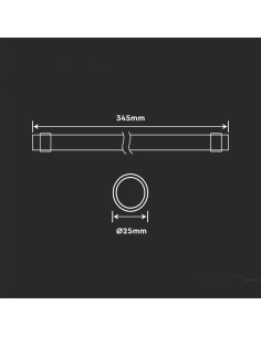 Żarówka LED VT-224 SAMSUNG CHIP 24W E27 F200 3000K 1900lm A+ 120st. 216