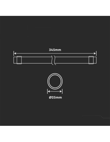 Żarówka LED VT-224 SAMSUNG CHIP 24W E27 F200 3000K 1900lm A+ 120st. 216