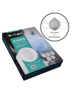 Żarówka LED VT-205 SAMSUNG CHIP 5W GU10 3000K 400lm A+ 110st. 201