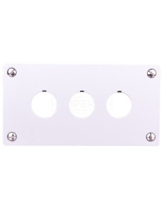 Płyta czołowa do montażu podtynkowego 3-otwory 22mm M22-E3 216544