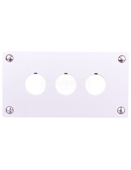 Płyta czołowa do montażu podtynkowego 3-otwory 22mm M22-E3 216544
