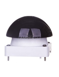 Napęd przycisku grzybkowego dłoniowego czarny IP67 FAK-S 095540