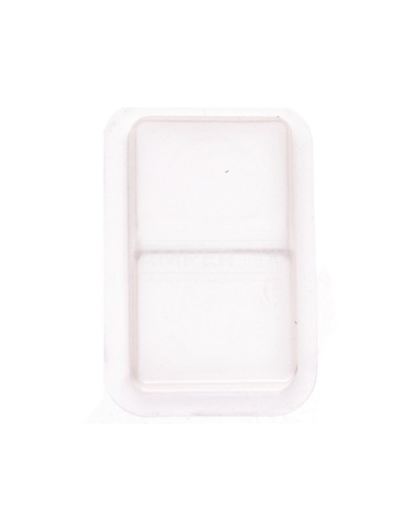 Okapturzenie przycisku o podwójnej główce fi22 mm przezroczyste ZBW008A