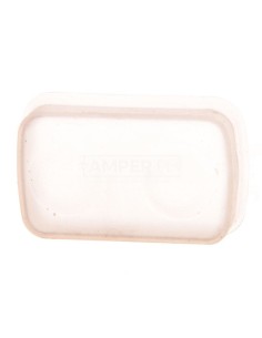 Okapturzenie przycisku o podwójnej główce fi22 mm przezroczyste ZBA708