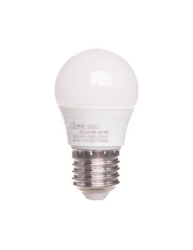 Żarówka LED 3W E27 200lm 3000K MINI GLOBE BASIC ZL3901