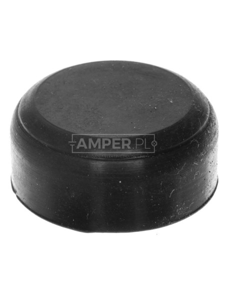 Osłona gumowa do przycisków krytych i podświetlanych czarna LPXAU132