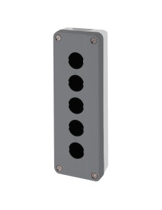 Pokrywa ciemnoszara z jasnoszarą podstawą, 5 otworów, UL/CSA certyfikowany XALD05H7