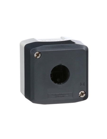 Pokrywa ciemnoszara z jasnoszarą podstawą, 1 otwór, UL/CSA certyfikowany XALD01H7