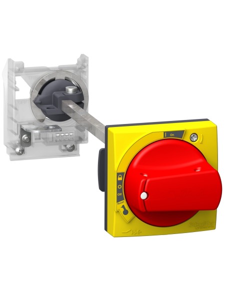 Zestaw z raczką GV2 czerwony IP65 W/O TR