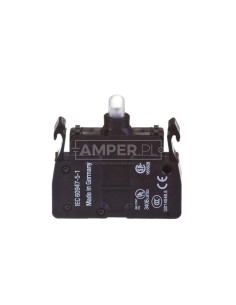 Oprawka z LED zielona 230V AC M22-CLED230-G 216577