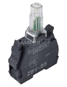 Zestaw świetlny z diodą LED żółty 24V AC/DC ZBVB5